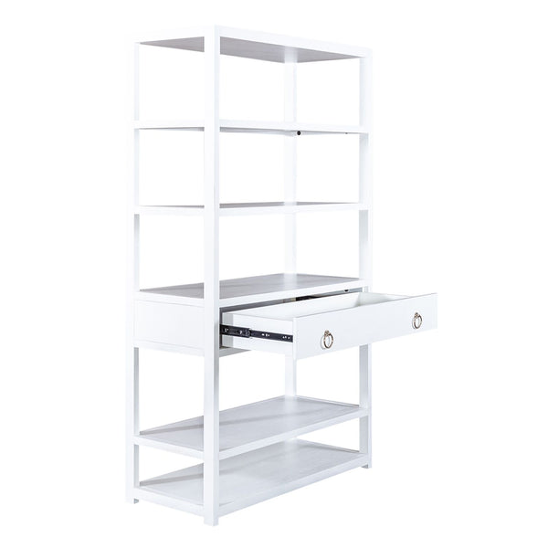 East End Accent Bookcase - 2030WH-AB3970
