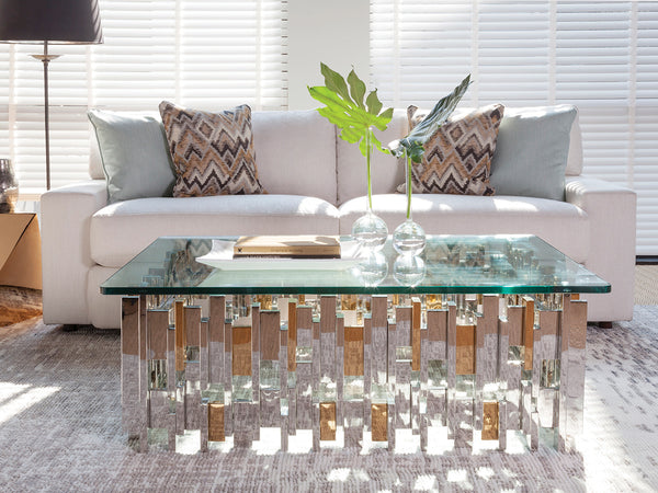 Cityscape Rectangular Cocktail Table