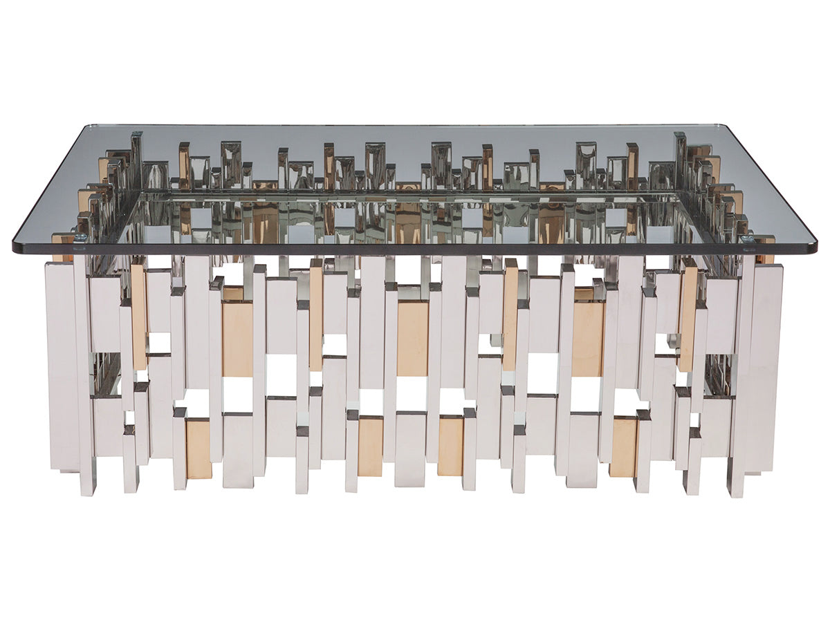 Cityscape Rectangular Cocktail Table