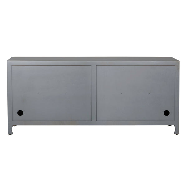 Marisol 74 Inch 4 Door Accent TV Stand - Blue - 2077-AC7432-BL