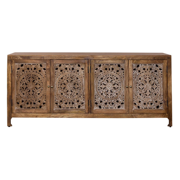 Marisol 74 Inch 4 Door Accent TV Stand - 2077-AC7432