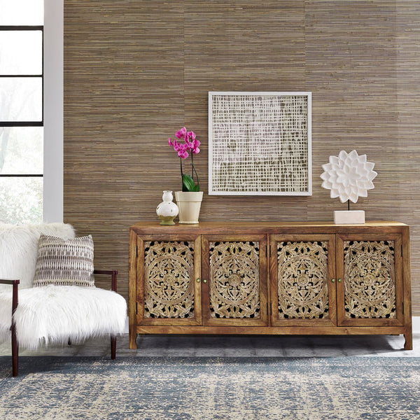 Marisol 74 Inch 4 Door Accent TV Stand - 2077-AC7432