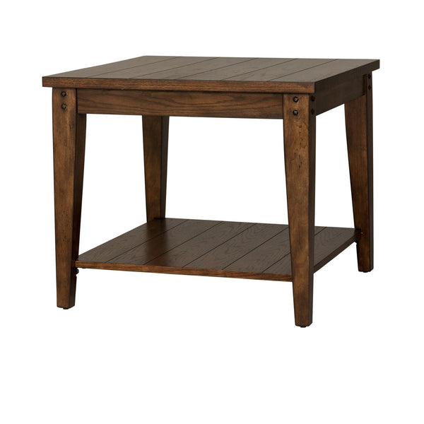 Lake House Square Lamp Table - 210-OT1023