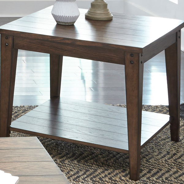 Lake House Square Lamp Table - 210-OT1023