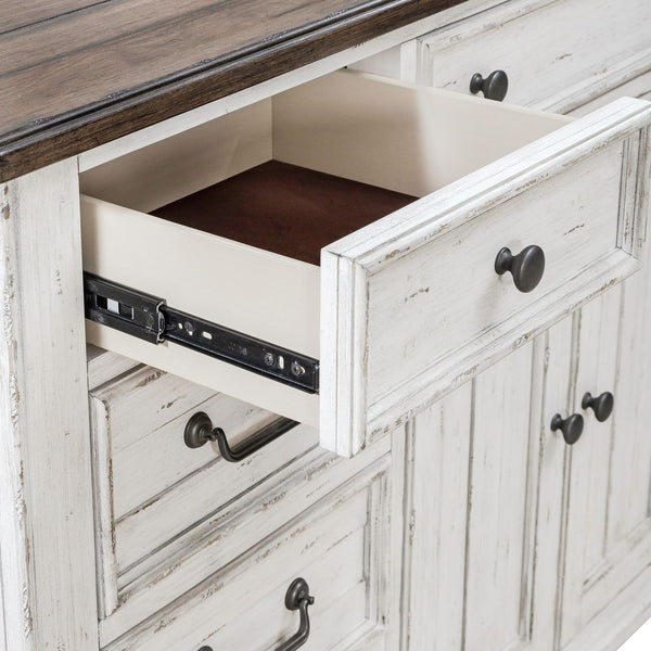 River Place Dresser & Mirror - 237-BR-DM