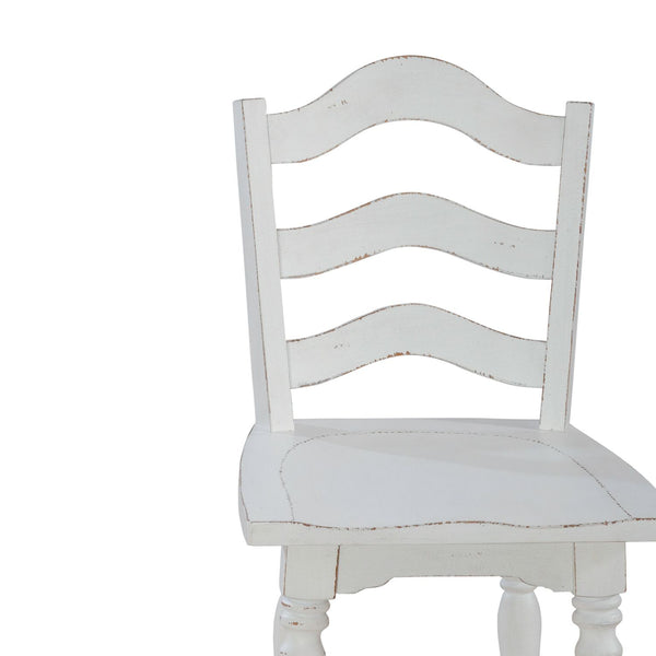 Magnolia Manor Ladderback Swivel Bar Stool - 244-B200330