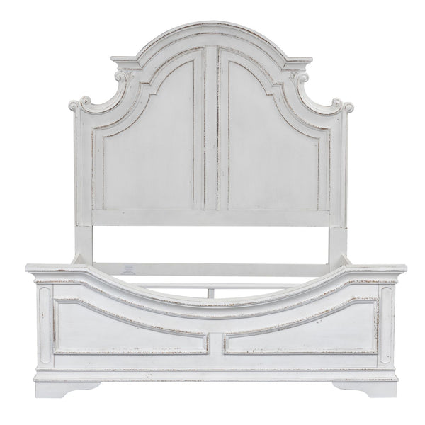 Magnolia Manor King California Panel Bed, Dresser & Mirror, Chest - 244-BR-CPBDMC