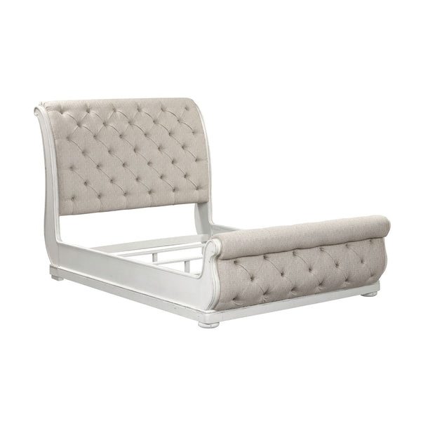 Magnolia Manor King Uph Sleigh Bed - 244-BR-KUSL