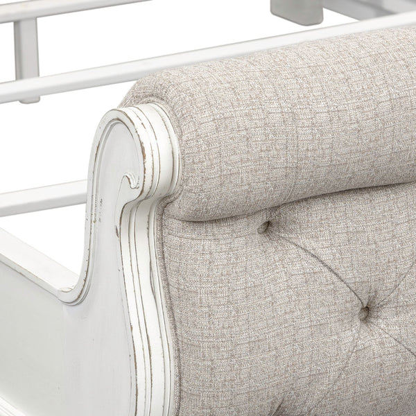 Magnolia Manor King Uph Sleigh Bed - 244-BR-KUSL