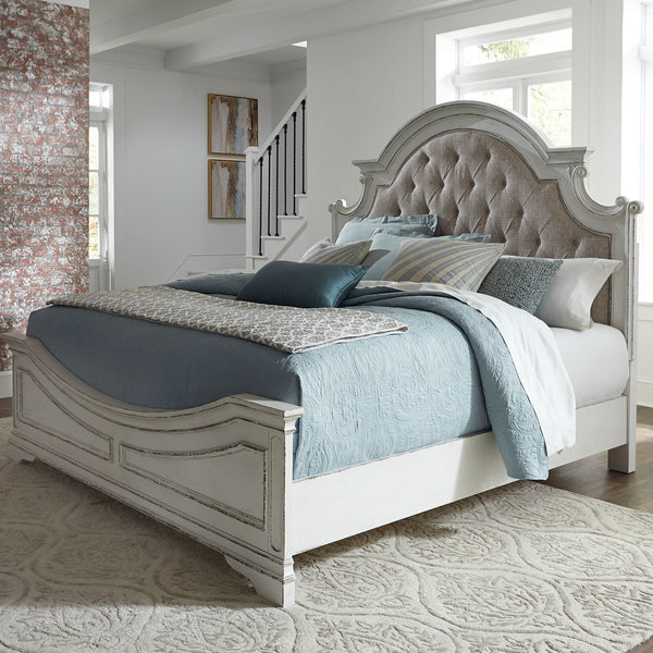 Magnolia Manor Queen Upholstered Bed - 244-BR-QUB