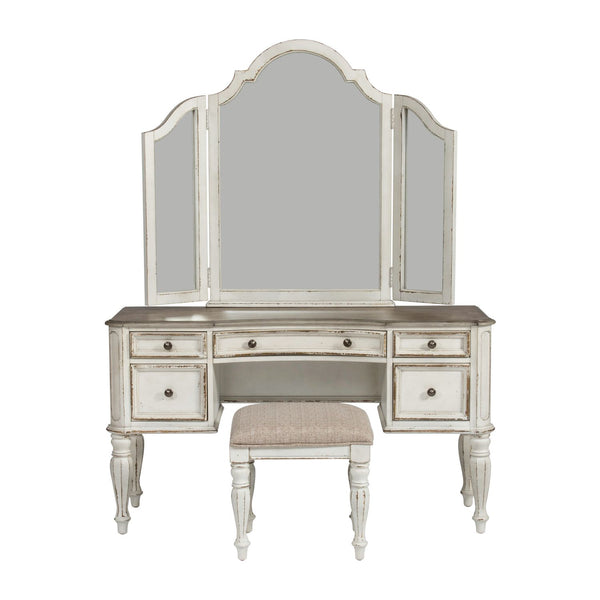 Magnolia Manor 3 Piece Vanity Set - 244-BR-VN