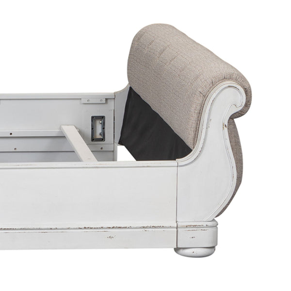 Magnolia Manor King Uph Sleigh Footboard - 244-BR22FU