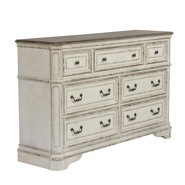 Magnolia Manor 7 Drawer Dresser - 244-BR31