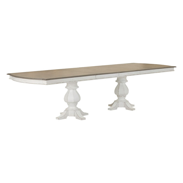 Magnolia Manor Double Pedestal Table Set - 244-DR-2PS