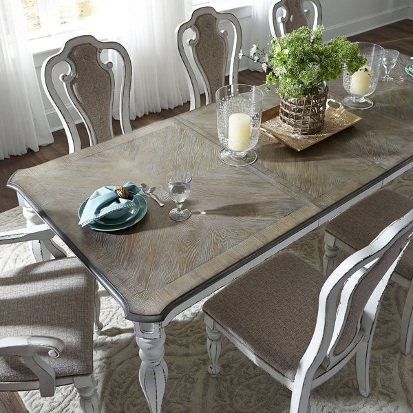 Magnolia Manor 5 Piece Leg Table Set - 244-DR-5LTS