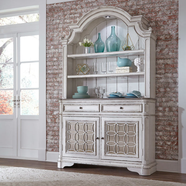 Magnolia Manor Hutch & Buffet - 244-DR-HB