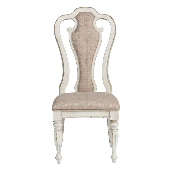 Magnolia Manor Opt 5 Piece Pedestal Table Set - 244-DR-O5PDS