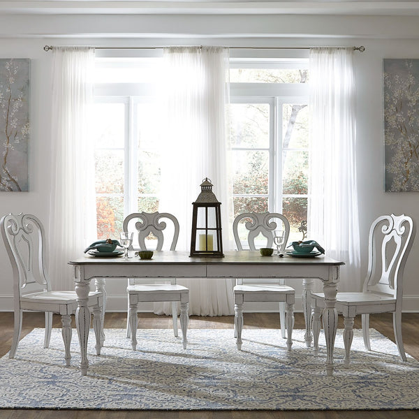 Magnolia Manor Opt 5 Piece Rectangular Table Set - 244-DR-O5RLS