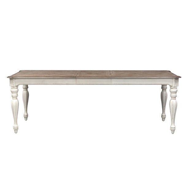 Magnolia Manor Opt 7 Piece Leg Table Set - 244-DR-O7LGS