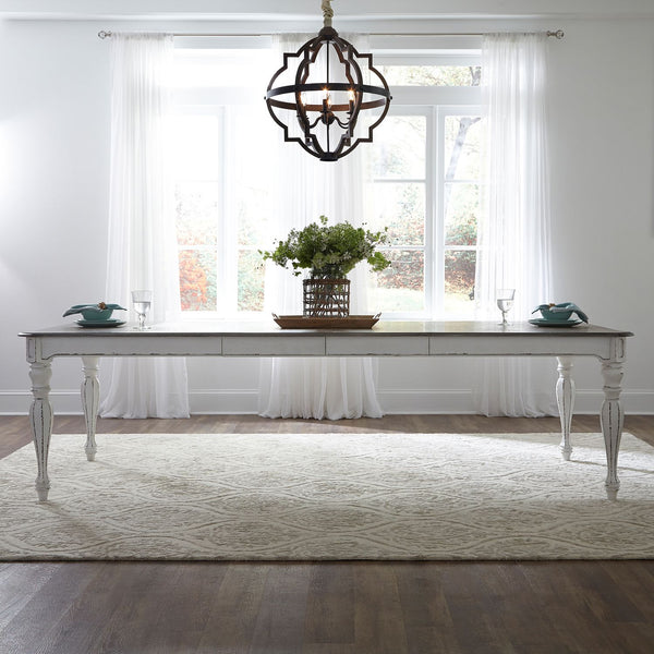 Magnolia Manor Opt 7 Piece Leg Table Set - 244-DR-O7LGS