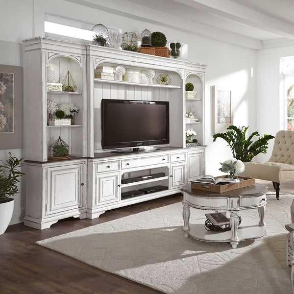 Magnolia Manor Entertainment Center with Piers - 244-ENTW-ECP