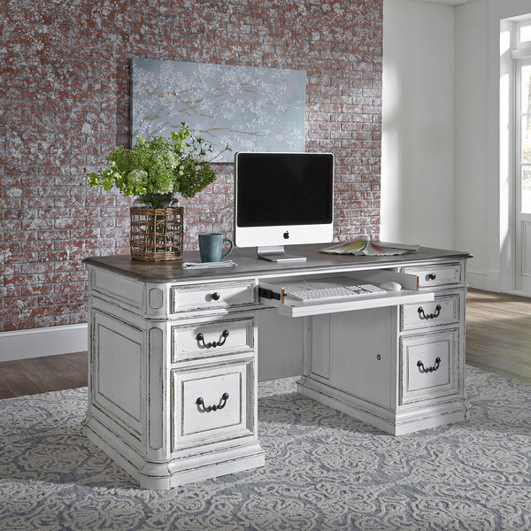 Magnolia Manor Jr Executive Desk Base - 244-HO105B