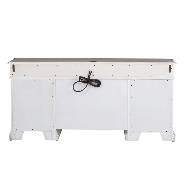 Magnolia Manor Jr Executive Credenza Base - 244-HO120B
