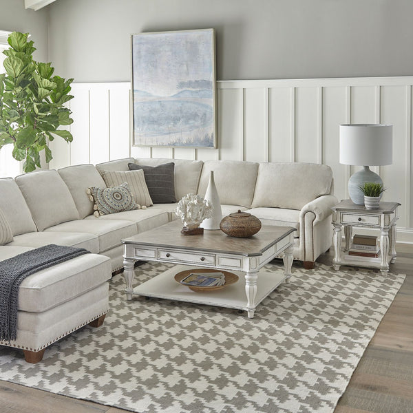 Magnolia Manor 3 Piece Set (1-Cocktail 2-End Tables) - 244-OT-A3PCS