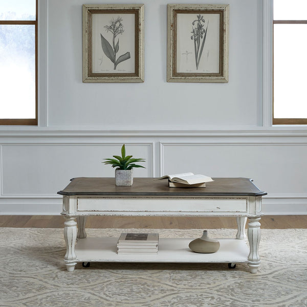 Magnolia Manor Lift Top Cocktail Table - 244-OT1012