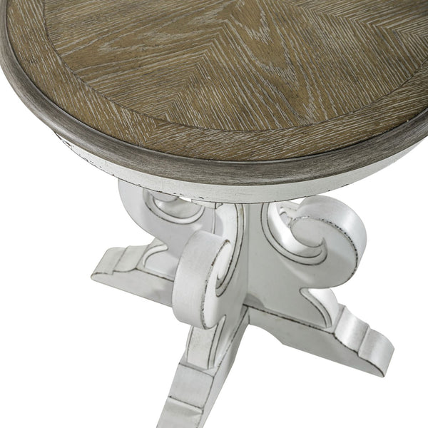 Magnolia Manor Round End Table - 244-OT1022
