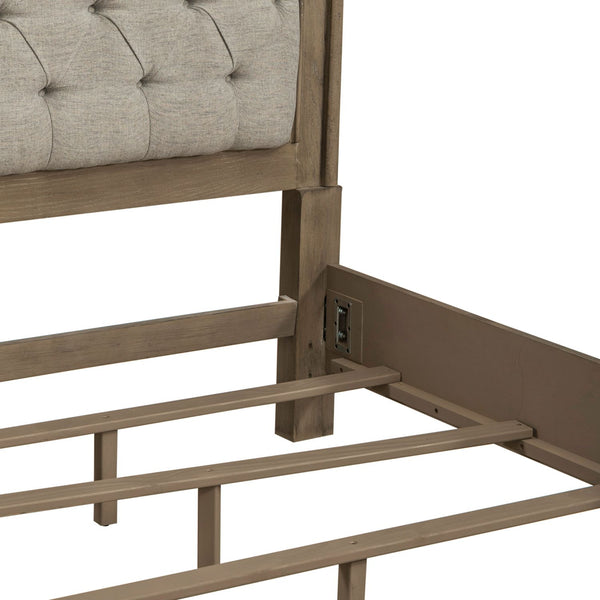 Magnolia Manor Queen Uph Bed - 244N-BR-QUB