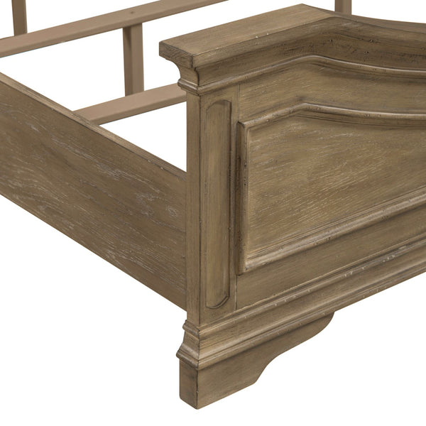 Magnolia Manor Queen Uph Bed - 244N-BR-QUB