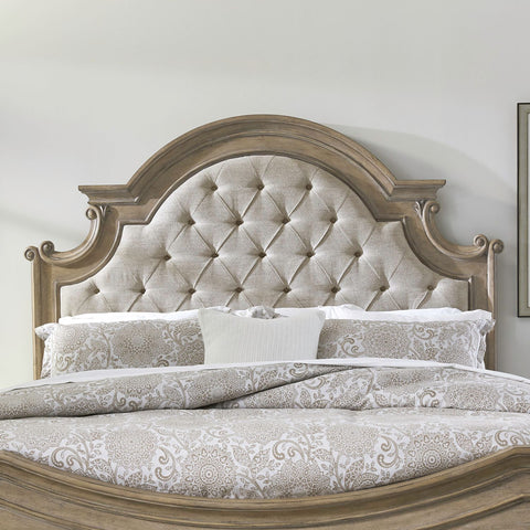 Magnolia Manor King Uph Panel Headboard