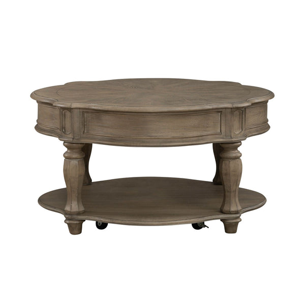 Magnolia Manor Round Cocktail Table