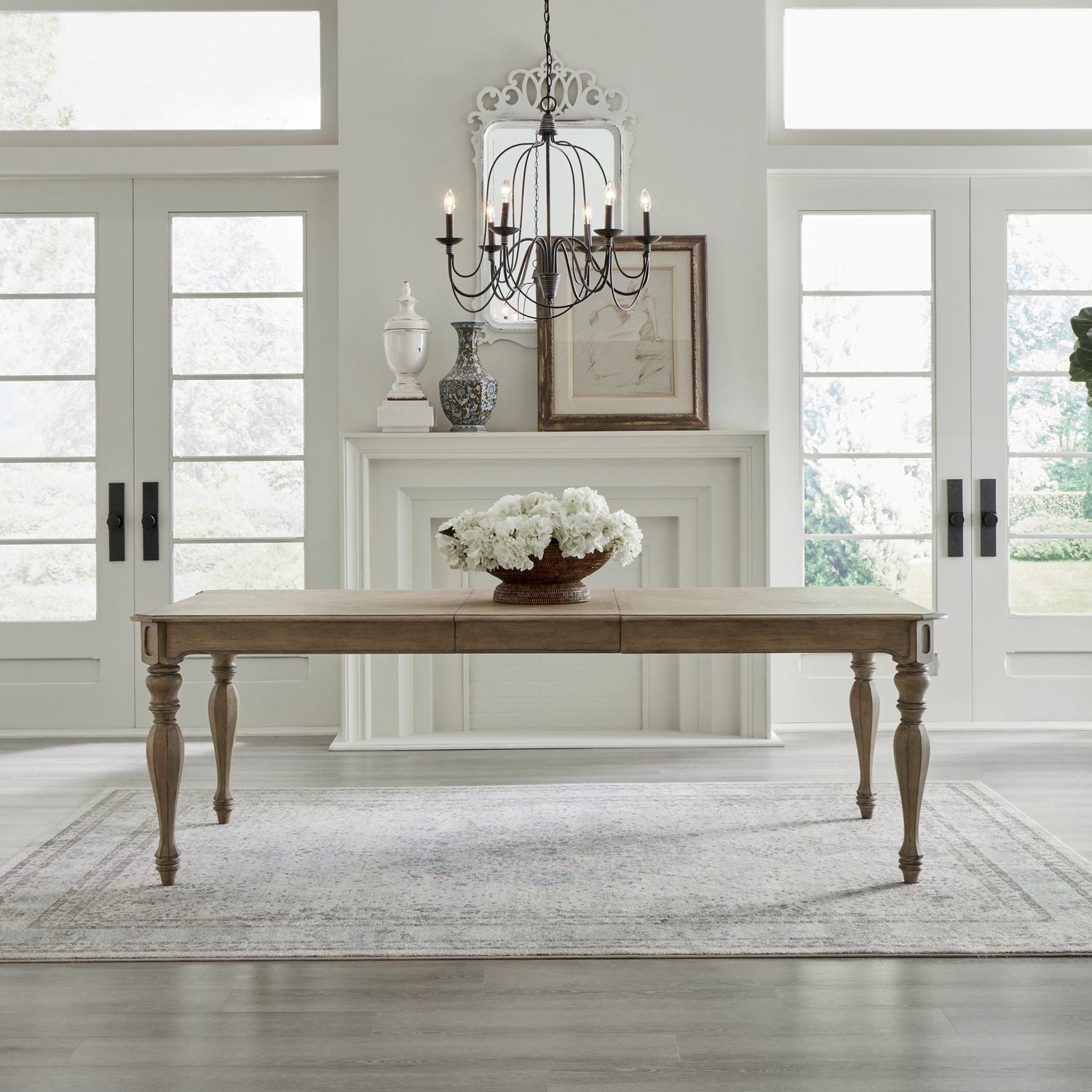 Magnolia Manor Rectangular Leg Table