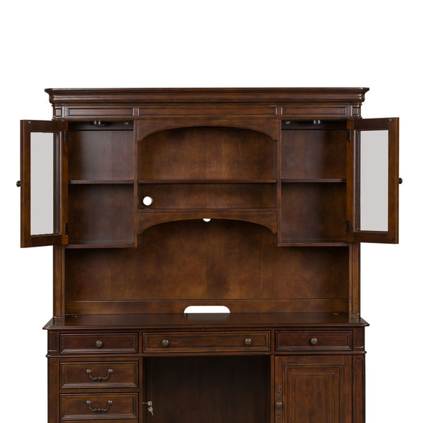 Brayton Manor Jr Executive Credenza Hutch - 273-HO131