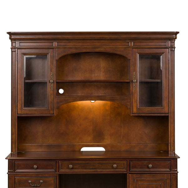 Brayton Manor Jr Executive Credenza Hutch - 273-HO131
