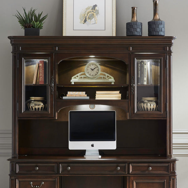 Brayton Manor Jr Executive Credenza Hutch - 273-HO131