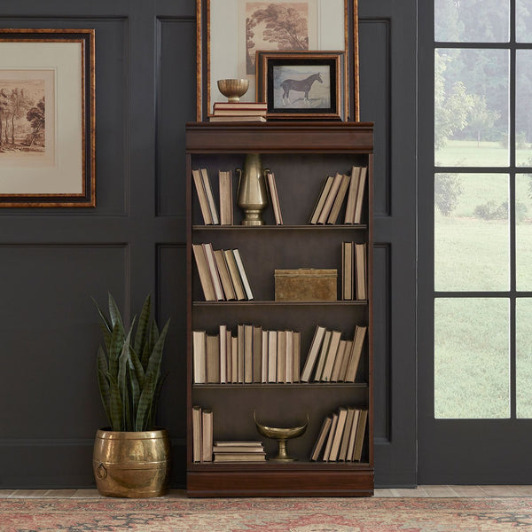 Brayton Manor Jr Executive 60 Inch Bookcase (RTA) - 273-HO3060-RTA
