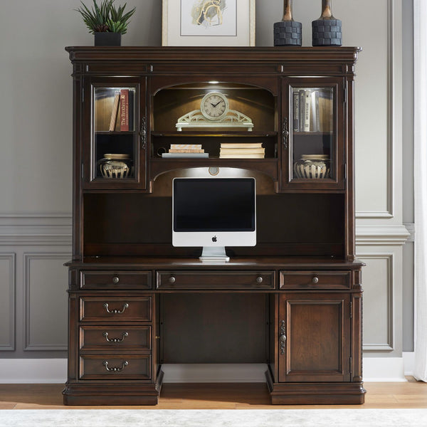 Brayton Manor Jr Executive Credenza Set - 273-HOJ-JEC
