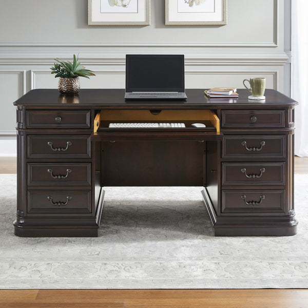 Brayton Manor Jr Executive Desk - 273-HOJ-JED