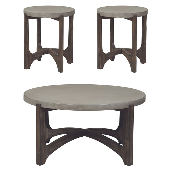 Cascade 3 Piece Set (1-Cocktail 2-End Tables) - 292-OT-O3PCS