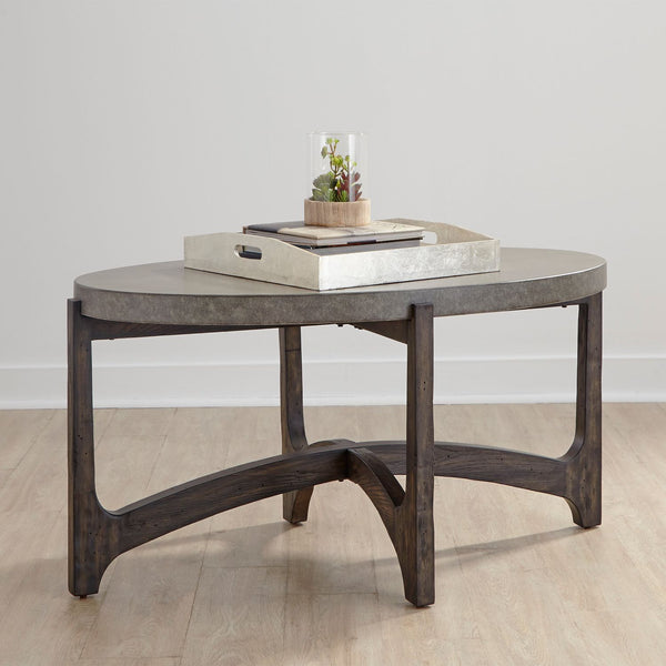 Cascade Oval Cocktail Table - 292-OT1010