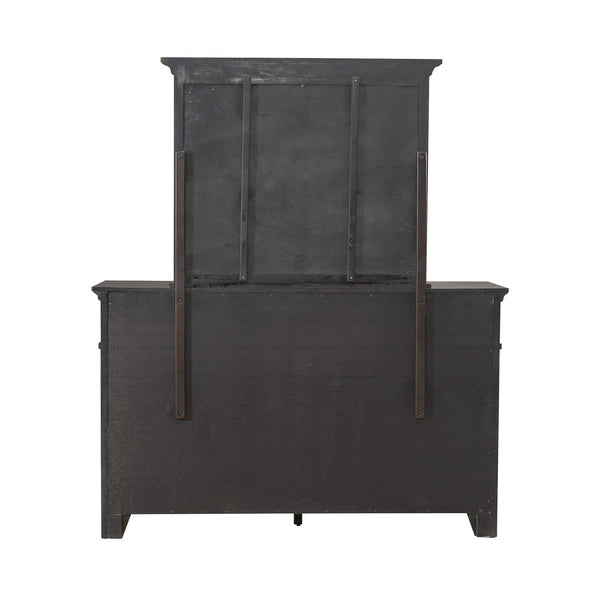 Paradise Valley Dresser & Mirror - 297-BR-DM