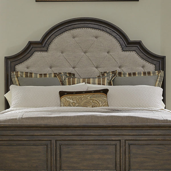 Paradise Valley King Uph Arched Panel Headboard