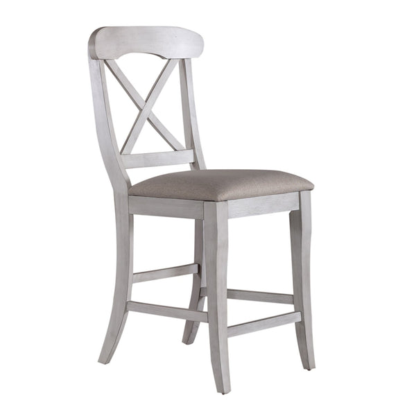 Ocean Isle Uph X Back Counter Chair (RTA) - 303W-B300124