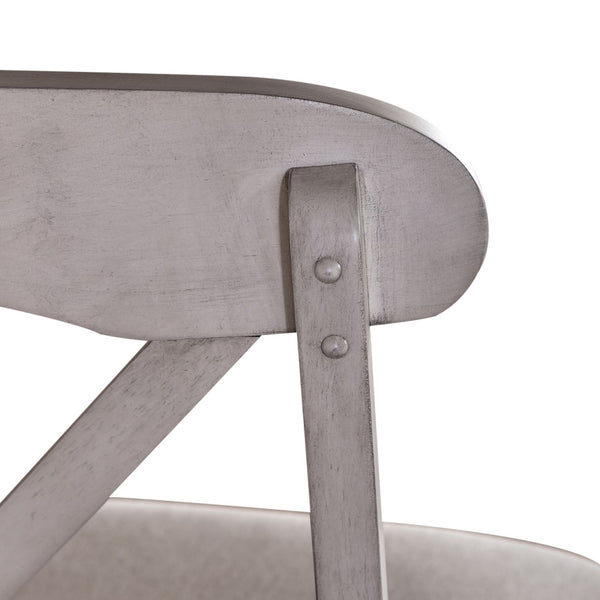 Ocean Isle Uph X Back Counter Chair (RTA) - 303W-B300124