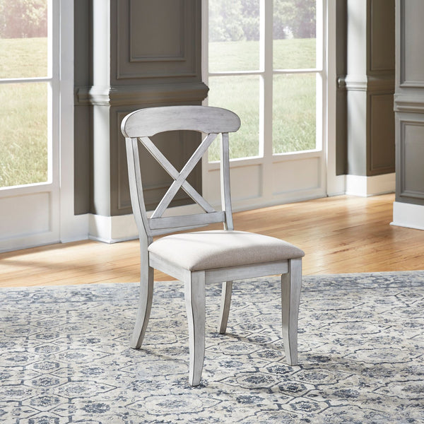 Ocean Isle Uph X Back Side Chair (RTA) - 303W-C3001S
