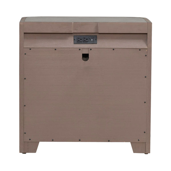 South Bend Nightstand w/ Charging Station