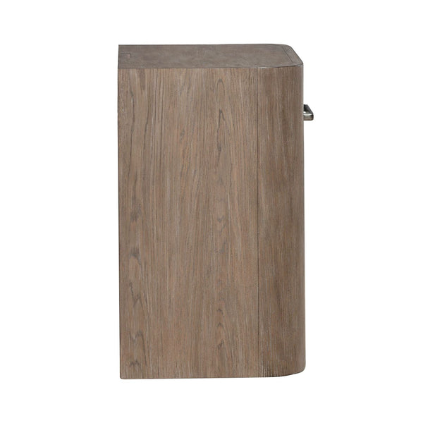 South Bend Open Nightstand w/ Charging Station